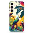 Tropical birds Samsung Galaxy Ultra Clear Case Supply