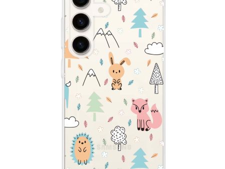 Whimsy Wildlife Samsung Galaxy Ultra Clear Case Fashion