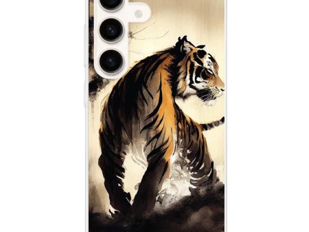 Tiger Painting Samsung Galaxy Ultra Clear Case Online