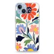 Brushed Blossoms iPhone 13 MagSafe Compatible Ultra Clear Case Fashion