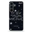 To the moon and back Samsung Galaxy Ultra Clear Case Online