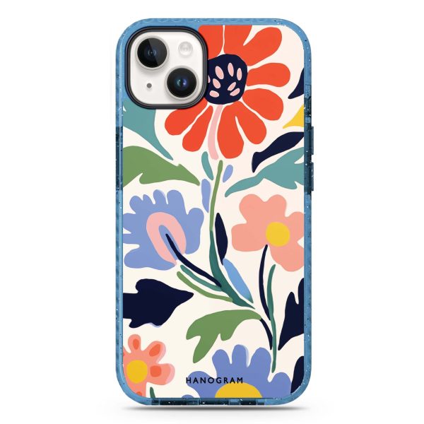 Brushed Blossoms iPhone 14 Durashock Case Fashion