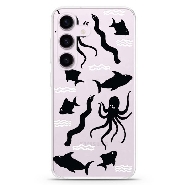 Water, Ocean and Sea Animals Samsung Galaxy Ultra Clear Case For Sale