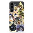 Watercolour Cat Samsung Galaxy Ultra Clear Case Cheap