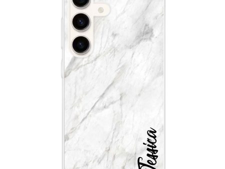 White Marble – Deep Love Samsung Galaxy Ultra Clear Case For Cheap