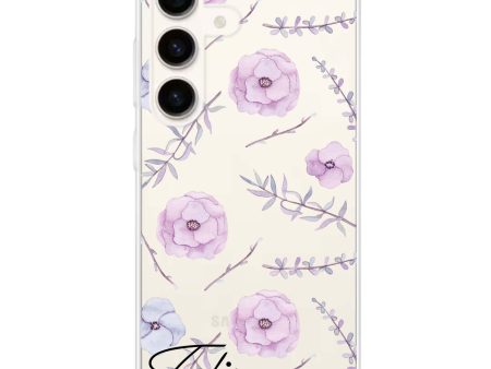 Vibrant Floral Samsung Galaxy Ultra Clear Case Sale