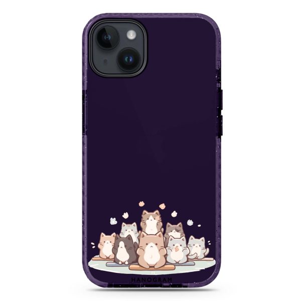 Zen Cat Calm iPhone 14 Durashock Case Sale