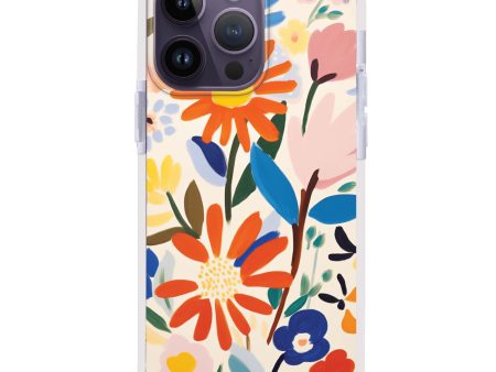 Bloom Brushwork iPhone 14 Pro Max MagSafe Compatible Ultra Shockproof Case Online Hot Sale