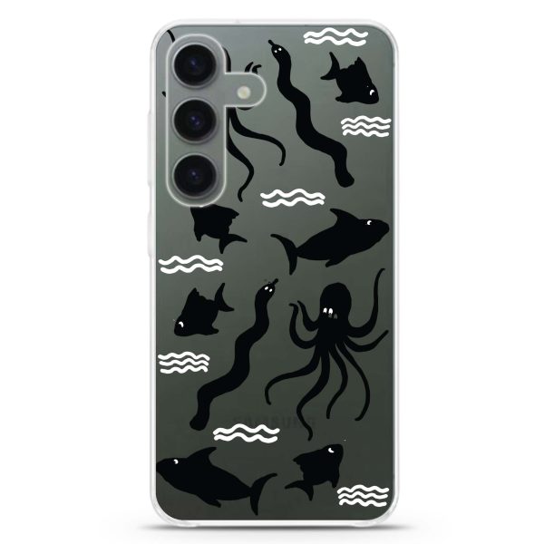 Water, Ocean and Sea Animals Samsung Galaxy Ultra Clear Case For Sale