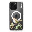 Warbler Whisper iPhone 14 Pro Max MagSafe Compatible Ultra Clear Case Fashion