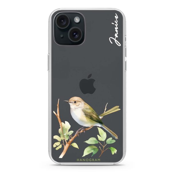 Warbler Whisper iPhone 15 Plus Ultra Clear Case Fashion