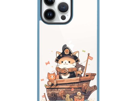 Buccaneer Kitty iPhone 13 Pro Impact Guard Bumper Case For Sale