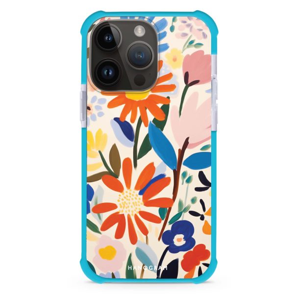 Bloom Brushwork iPhone 14 Pro Max MagSafe Compatible Ultra Shockproof Case Online Hot Sale