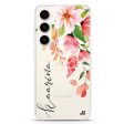 Watercolor Blossom Samsung Galaxy Ultra Clear Case For Cheap