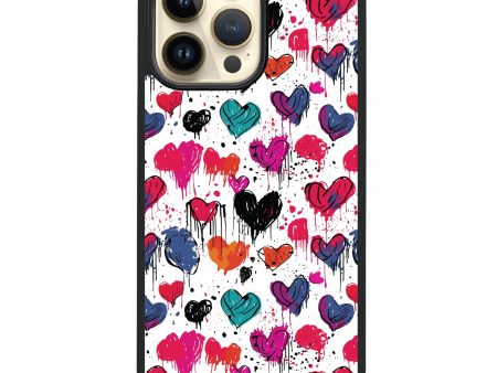 Bleeding Passion iPhone 13 Pro Impact Guard Bumper Case Fashion