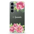 Watercolor Paeonia Samsung Galaxy Ultra Clear Case Online Sale