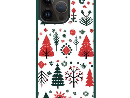 Xmas Nordic Vibes iPhone 13 Pro Impact Guard Bumper Case Online Sale