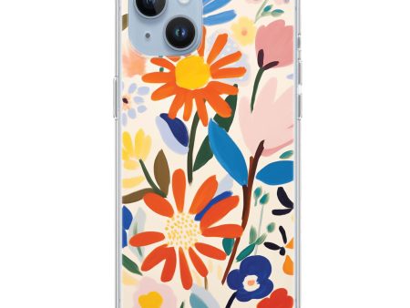 Bloom Brushwork iPhone 13 Mini Ultra Clear Case Online now