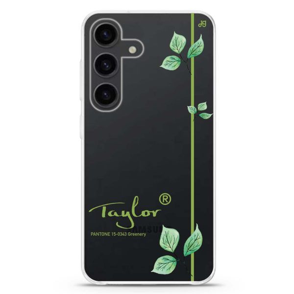 #15-0343 Greenery II Samsung Galaxy Ultra Clear Case Hot on Sale