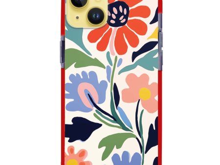 Brushed Blossoms iPhone 14 Ultra Shockproof Case Fashion