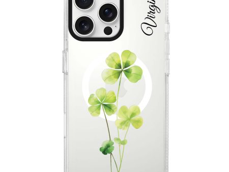 Trinity Blossom iPhone 15 Pro MagSafe Compatible Ultra Clear Case Online now