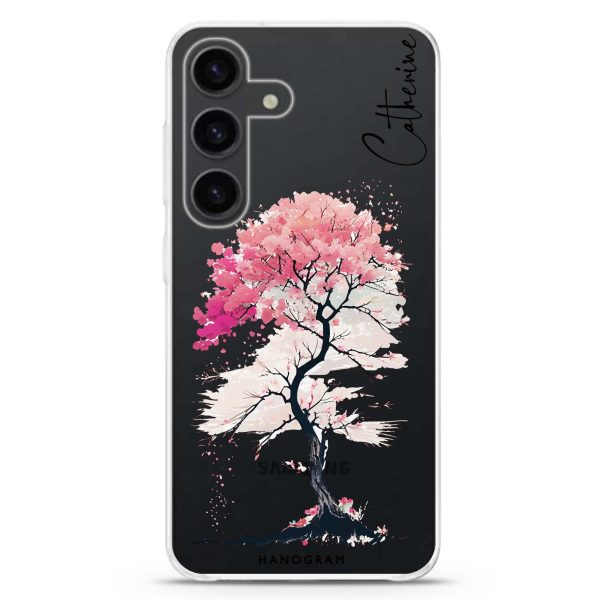 A Cherry tree Samsung Galaxy Ultra Clear Case on Sale