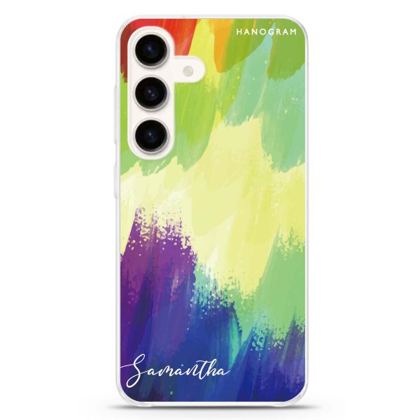 Watercolor Abstract Samsung Galaxy Ultra Clear Case Online