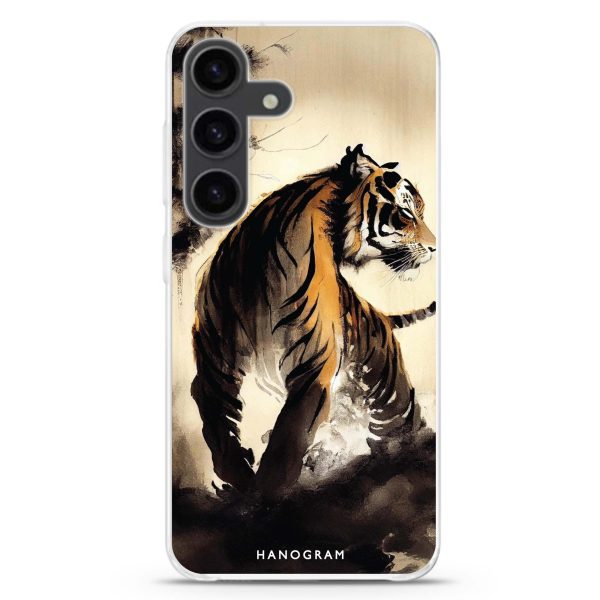 Tiger Painting Samsung Galaxy Ultra Clear Case Online