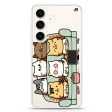 TV Cats Samsung Galaxy Ultra Clear Case Online