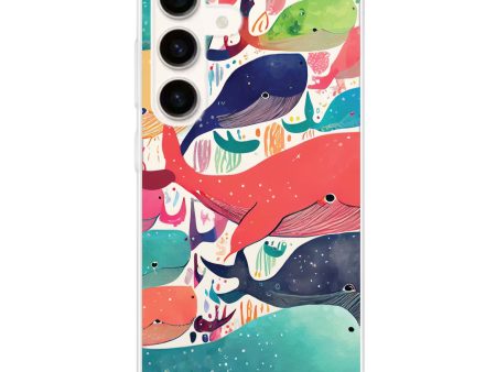 Whale Ocean Samsung Galaxy Ultra Clear Case Discount