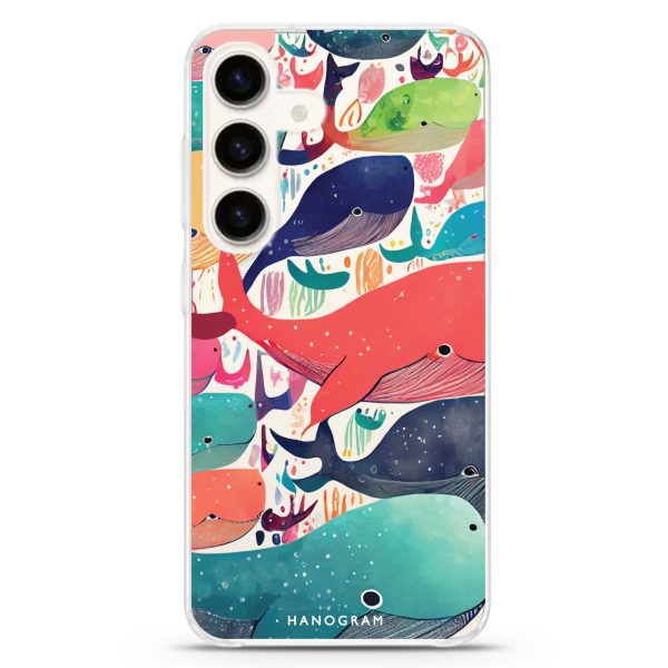 Whale Ocean Samsung Galaxy Ultra Clear Case Discount