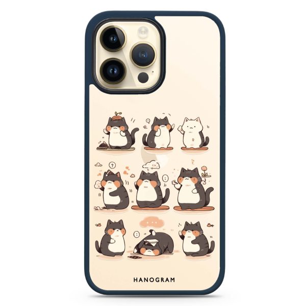 Zen Meowster iPhone 13 Pro Impact Guard Bumper Case Online now