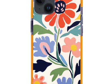 Brushed Blossoms iPhone 15 Ultra Shockproof Case Fashion