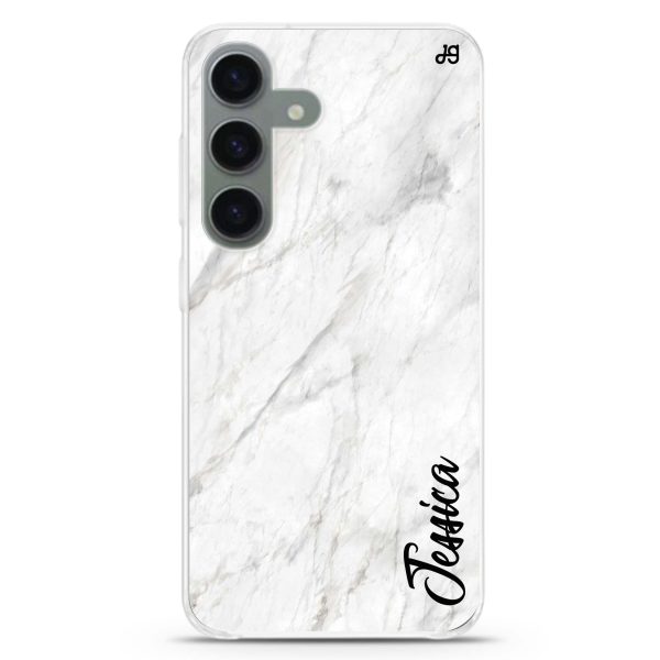 White Marble – Deep Love Samsung Galaxy Ultra Clear Case For Cheap