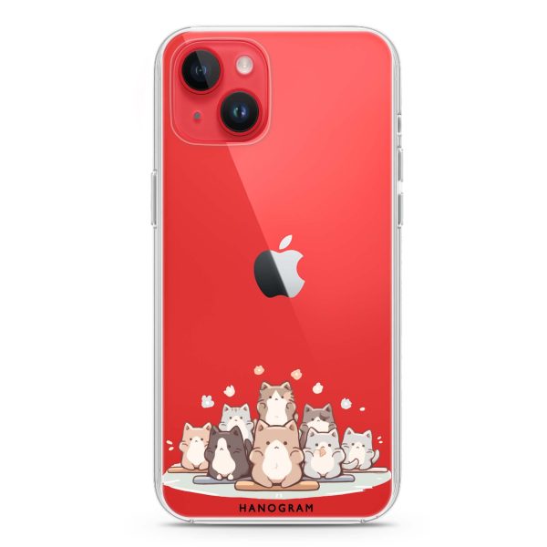 Zen Cat Calm iPhone 13 Mini Ultra Clear Case Online now