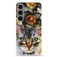 Watercolour Cat Samsung Galaxy Ultra Clear Case Online Hot Sale