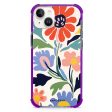 Brushed Blossoms iPhone 14 Plus Ultra Shockproof Case Hot on Sale