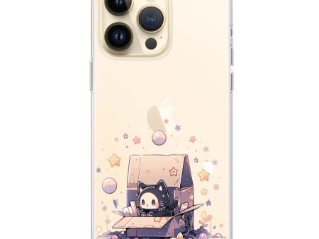 Starship Cat Pod iPhone 13 Pro Ultra Clear Case Hot on Sale