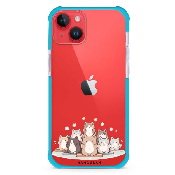 Zen Cat Calm iPhone 14 Plus Ultra Shockproof Case Discount