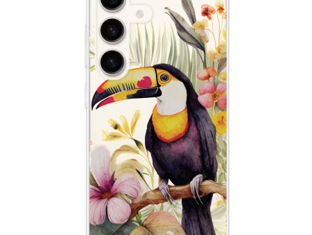 Tropical bird Samsung Galaxy Ultra Clear Case Supply