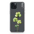 Trinity Blossom iPhone 15 Plus Ultra Clear Case Hot on Sale