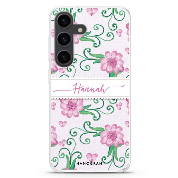 The Dancing Flower Samsung Galaxy Ultra Clear Case Cheap