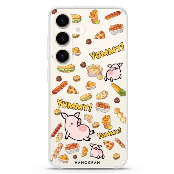 Yummy Piggy Samsung Galaxy Ultra Clear Case Online