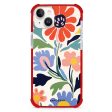 Brushed Blossoms iPhone 13 MagSafe Compatible Ultra Shockproof Case Cheap