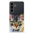 Watercolour Cat Samsung Galaxy Ultra Clear Case Supply