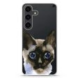 Watercolour Cat Samsung Galaxy Ultra Clear Case Online Sale