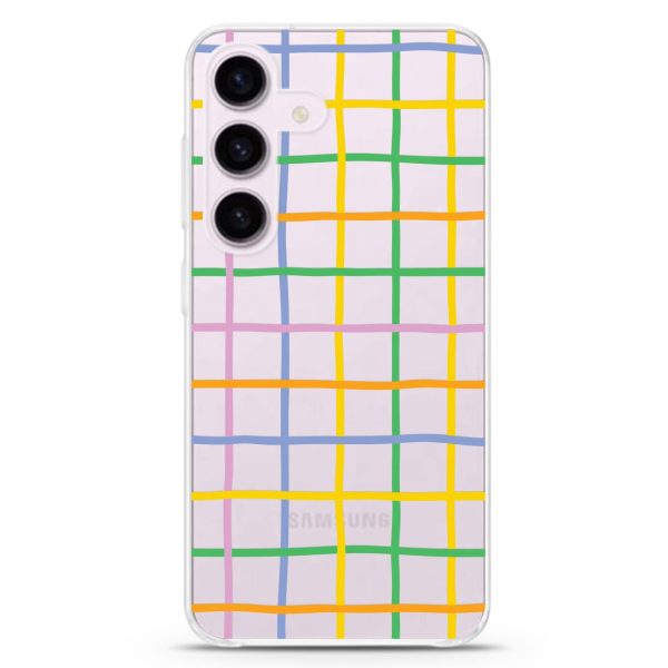 Abstract Doodles Pattern Samsung Galaxy Ultra Clear Case Cheap