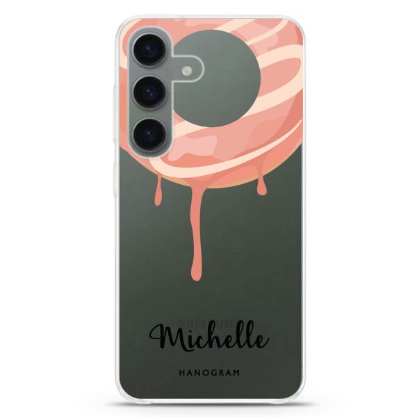 Yummy Donut I Samsung Galaxy Ultra Clear Case on Sale