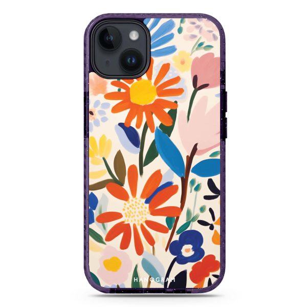 Bloom Brushwork iPhone 14 Durashock Case Online Hot Sale