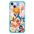 Bloom Brushwork iPhone 13 Mini MagSafe Compatible Ultra Shockproof Case For Sale